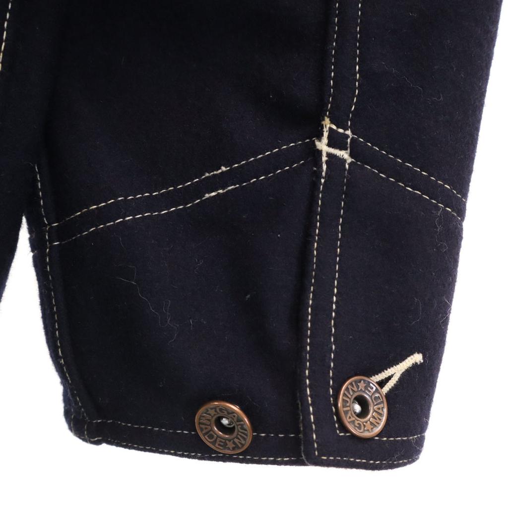 GAIJIN MADE Light Melton Coverall S Navy Men's Used