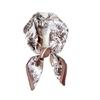 Chinese style ink silk hair feel small square scarf women's autumn and winter versatile professional wear scarf scarf high-end silk scarf women