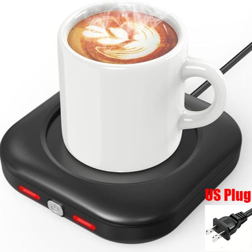 3 Temperature Setting Desk Cup Heater Auto Shut Off Smart Cup Warmer Coffee Mug Warmer  Desk Use