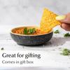 MIAMIO Mini Dip Bowl Set of 6 Side Dish Soy Sauce Dip Small Snack Bowl Las Palmitas Collection - (90 ml) / Bowl, Dish, Bowl, -