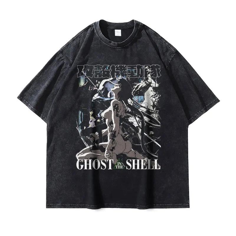 

Silent Hill NewModel Washed Tshirt Anime Lover personality Clothes Oversized Year round clothing Unisex hot product Breathable M