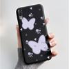 Hülle Für Sony Xperia L3 L 3 L3312 L4312 L4332 Handyhülle Luxus Mode Schmetterling Blumen Schwarzes Silikon Weiche Rückseite Abdeckung