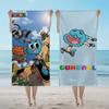 Das A-AmazingS W-WorldS Of G-GumballS Handtuch Bademantel Strand Schnelltrocknend Leicht Tragbar Camping Schwimmbad Reisen