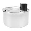 Pet Water Fountain with Motion Sensor 3.2L Rechargeable Water Electricity Separation Automatic Stainless Steel Cat
