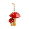 Christmas Mushroom Hanging Decorations Resin Farmhouse Style Holiday Ornaments For Celebration