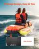 Towable Tubes for Boating 1-3 Riders Inflatable Boat Tubes Towables 510lbs
