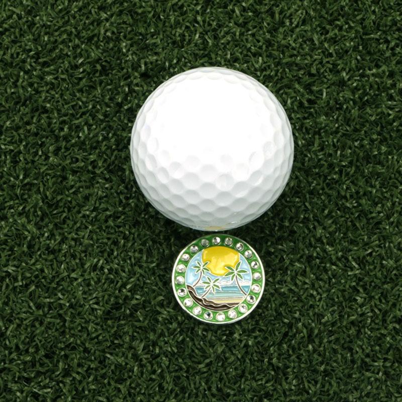 Golf Marker With Magnetic Cap Hat Clips Training Accessories Multi Colors for Men Women Golfer Delicate Gifts