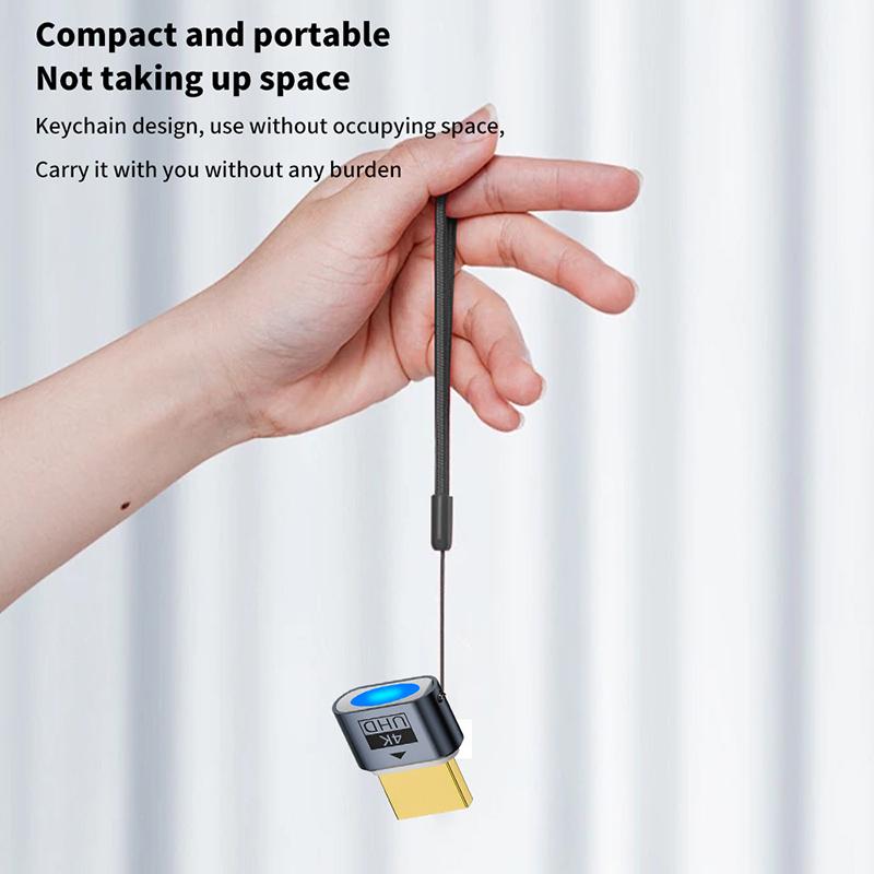 4K 60Hz Pc Graphic Card Cheater  Virtual Display For Laptop Desktop Gpu Testing Tools Tester Accessories Gaming Studio