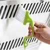 1Pcs Household Kitchen Bathroom Cleaning with Scraper Integrated Window Slot Cleaning Brush Air Conditioning Louver Brush Keyboard Brush
