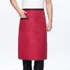 Half Body Kitchen Apron Cooking Accessories Abrasion Resistant Catering Work Clothes with Small Pocket Household Chef Apron