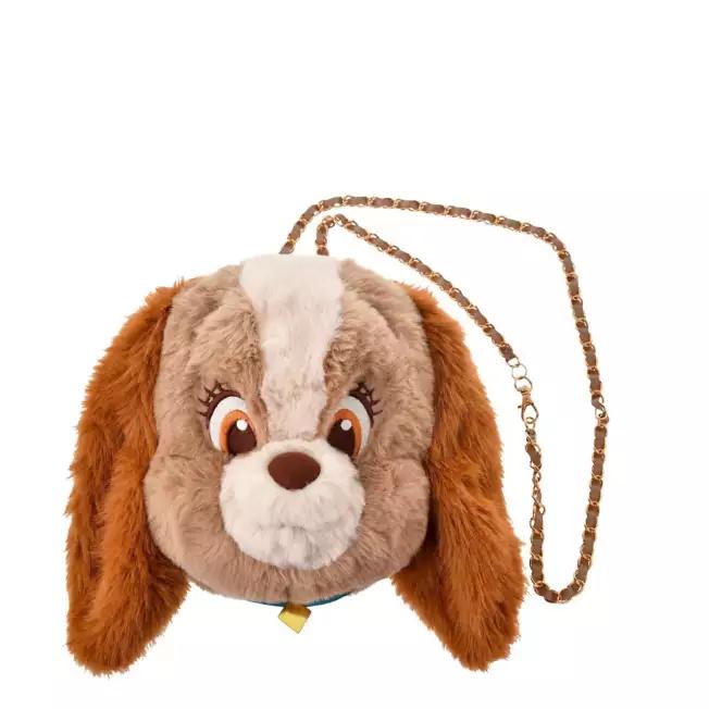 

Disney Lady 2Way Face Plush Pochette Japan NEW Disney Store