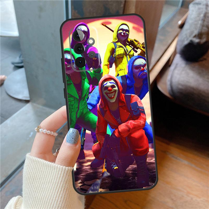 Free Fire Game Case For Samsung Galaxy A54 A34 A14 A32 A53 A13 A73 A33 A51 A71 A12 A22 A52 A72 Case Cover