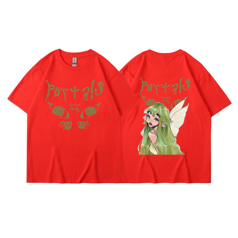 Melanie Martinez Portals New Album Women's T-Shirt Top Summer Loose Short Sleeves