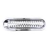 ABS Plastic Car Front Chrome Grille Mesh Insert Upgrade for Jeep Wrangler JK 2007-2016 Vehicle Parts