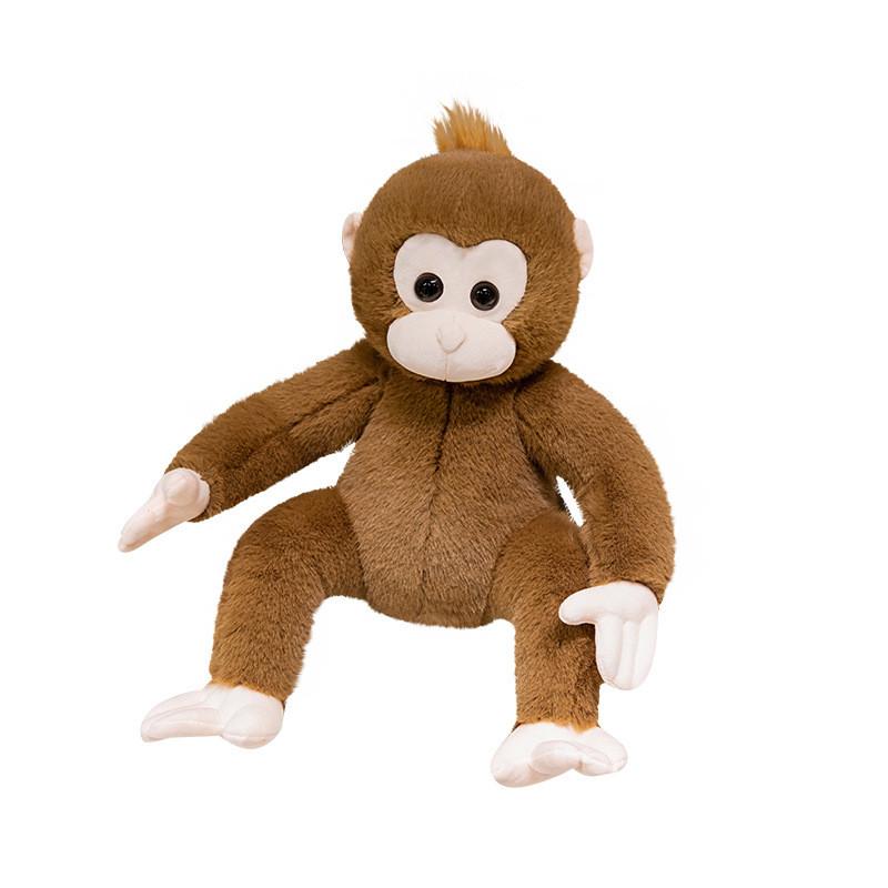 

Plush Toy Monkey Cute Animal Cartoon Stuffed Doll Kids Birthday Gift Decoration 40cm