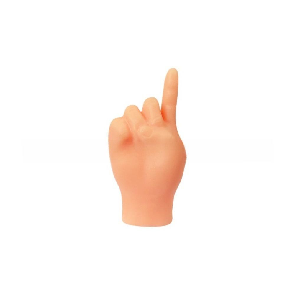 Novelty Feature Finger Cat Toy Mini Size Mini Finger Puppet Funny Funny Prank Gift Pet Supplies