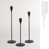 62KD Luxury Metal Holders Set of 3 Pillar Table Centerpiece Holder for Wedding Party Home Office Decoration