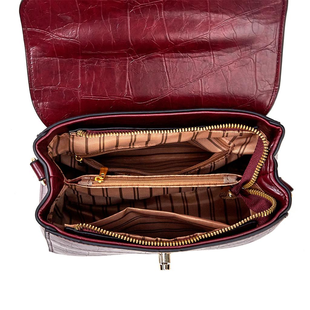 Schultertaschen Retro-Geldbörse Clutch Schulter-Handtasche mit Reißverschluss Crossbody für Damen Retro-Umhängetasche Crossbody-Handtaschen Damen-Handtaschen mit oberem Griff