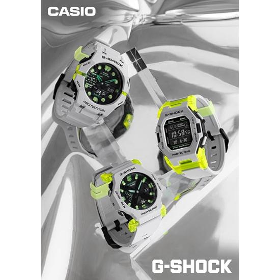 Casio G-SHOCK GA-B001MW-8AJF Men’s Watch Gray | Virtual Mix Series | Bluetooth Smartwatch | Japan Genuine Product | Shock Resistant & 200m Water Resis
