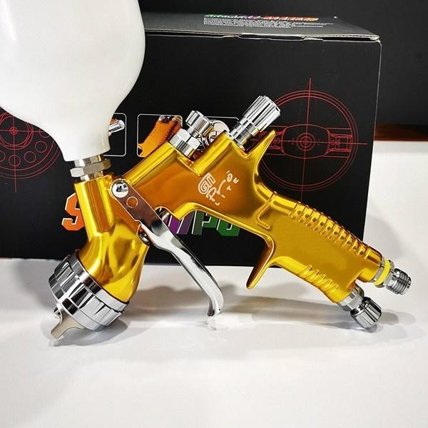 

Высококачественный профессиональный краскопульт GTI Pro Lite TE20/T110 1.3/1.8мм сопло краскопульт для краски на водной основе пневматический краскопульт чёрный