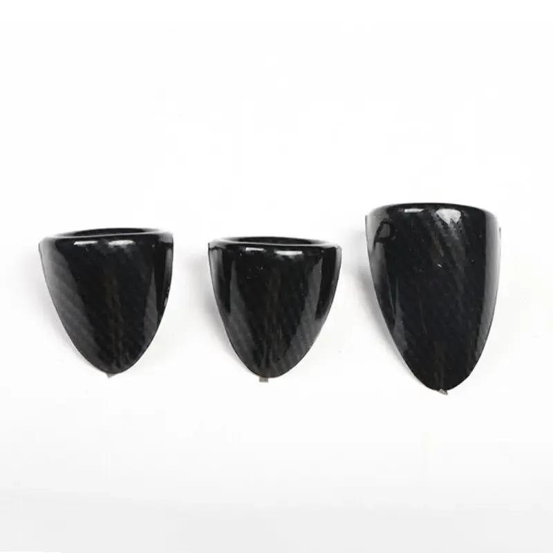 For RHD LHD Nissan 350Z Z33 2003-2009 Carbon Fiber Center Dashboard Gauge Pod Pointer Cover Trim Car Interior Accessories