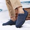 Winter Men Slippers Cotton Plus Fur Shoes Women Snow Outdoor Warm Fur Sneakers Non-slip Warm Furry  Footwear Thick Platform Winter Slides