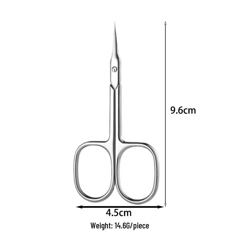 Spot Stainless Steel Dead Skin Scissors - Russian Pre-Treatment Pointed Nail Art Beauty Scissors