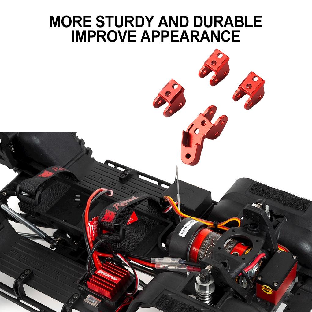 RCGOFOLLOW Pull Rod Fixed Seat RC Car Part Fine Workmanship Rc Pull Rod Fixed Seat For 1/10 GEN8 Crawler