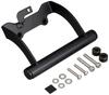 Kijima Motorcycle Handlebar Mounting for Rebel Matte Parts, Bar, Steel, 1100/DCT ('21-), 22.2mm, Black, 204-0708