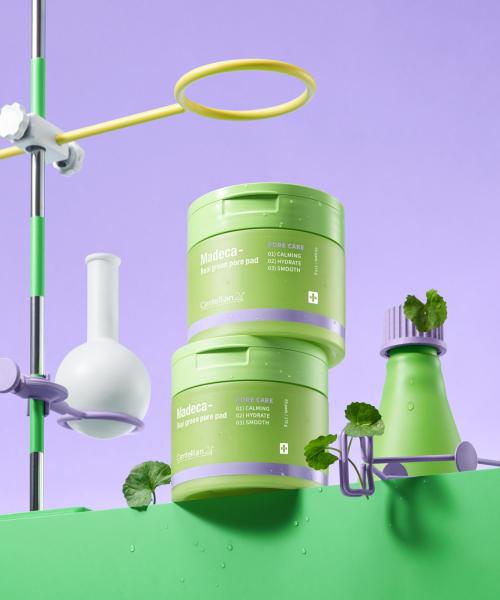 Centellian24 [2Pack] Madeca Real Green Pore Pad (60 sheets * 2ea) NONE