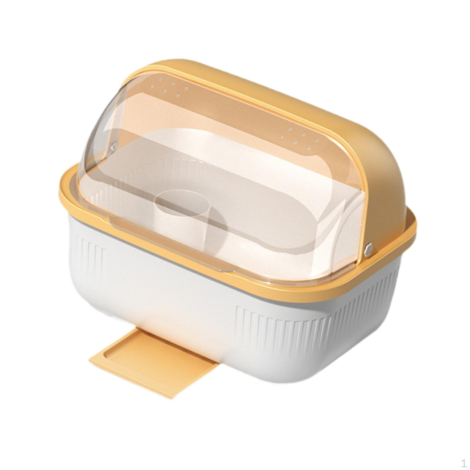 

Воздухопроницаемая сушилка для посуды, сушилка с вытяжкой для отеля, дома, ресторана жёлтый