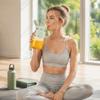 Sharp Stainless Steel Blades Portable Electric Juicer Cup USB Rechargeable Blender  Travel