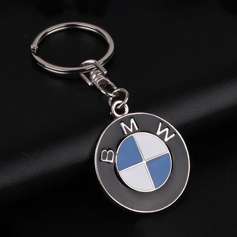1Pcs 3D Metal Car Badge Keychain Zinc Alloy Keyrings Auto Accessories For BMW F15 F16 F18 E39 E46 E90 E36 E60 X3 X5 X6 M3 M4 M5 M6