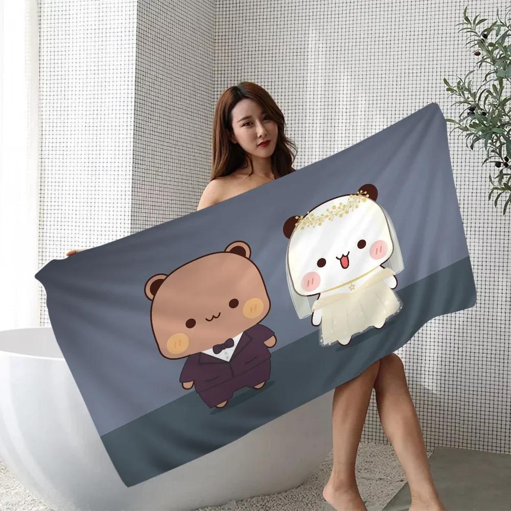 

Panda Bear B-Bubu-Dudu Towel Microfiber Beach Towel Absorbent Quick dry Soft Yoga Swimming Resort Mountain Climbing Towel W30*H60(CM)