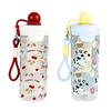 With Pendant Water Bottle 600ML Drinking Cup Durable Straw Mug  for Office Workers