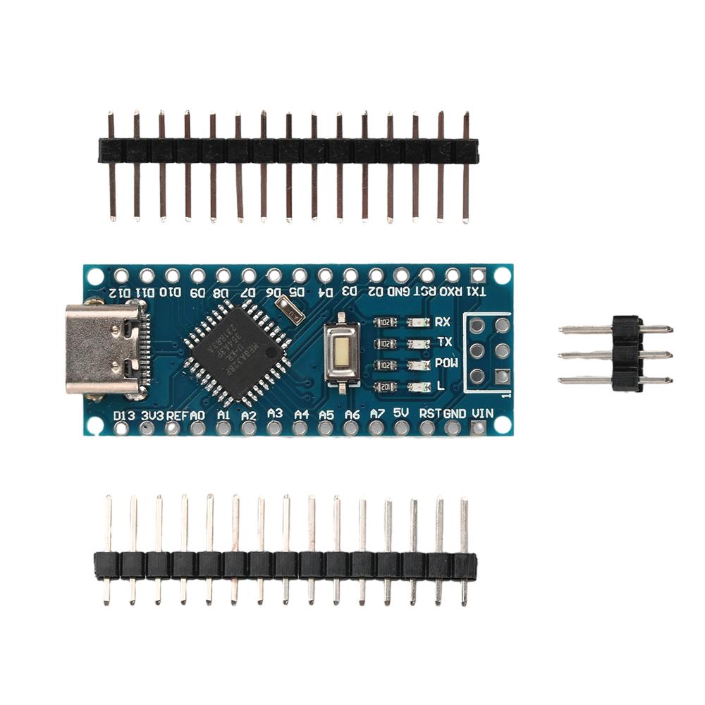 For Arduino Nano 3.0 Atmega328 Controller Compatible Board Module PCB Development Board Type-C Micro USB