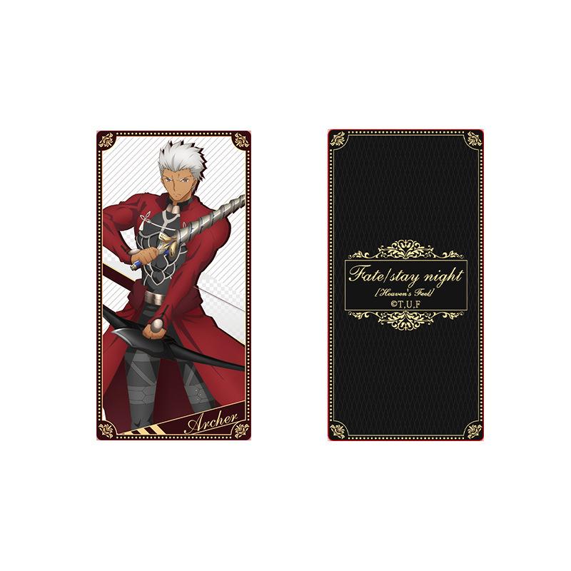 Fate Series Flash Cards Featuring Sakura, Rin, and Saber - Anime Merchandise
