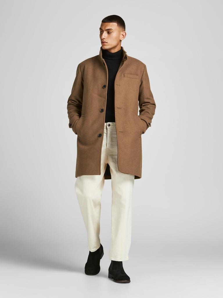 Coat Jack & Jones Jprblamelton Wool Coat Sn (12177644) Dark Khaki Coat