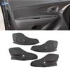For Buick Encore 2013 2014 2015 2016 4PCS Microfiber Leather Interior Door Armrest Panel Cover Protective Trim