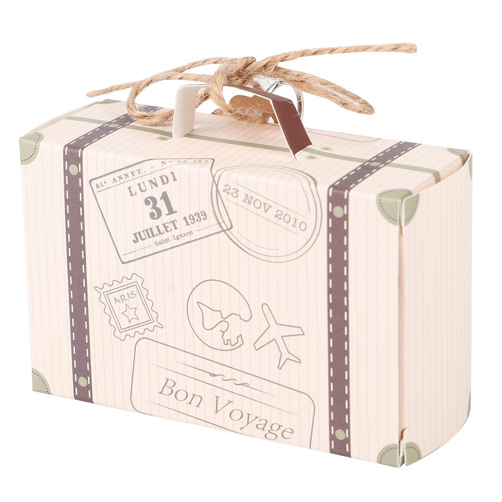 20Pcs Wedding Gift Box   Boxes with   and Kraft   for Travel Wedding Favors Decorations