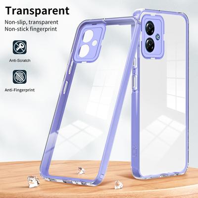 Custodia Antiurto a 360° Per MOTO EDGE 40 EDGE 40PRO EDGE 40NEO MOTOROLA G84 5G Custodia di Lusso 3-in-1 Trasparente HD