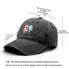 Rooster Print Adjustable Baseball Hat, Animal Flat Cap Lightweight Vintage Non-Stretch Fabric Headwear Snapback Sun Hat