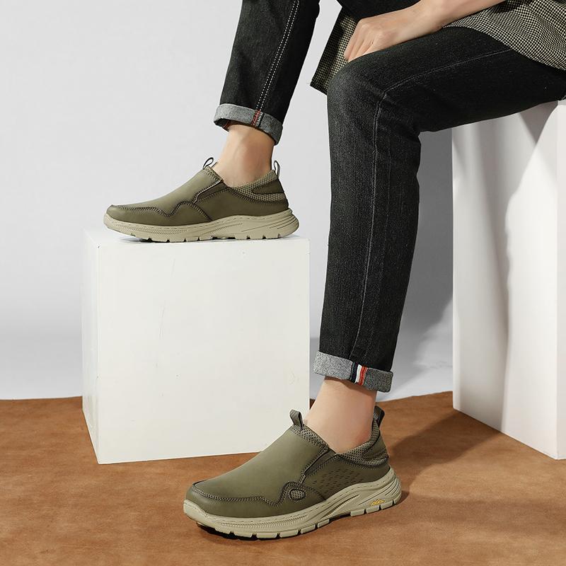 FashionItalian Handmade Leather Men Shoes Mens Casual Shoes Men's Loafers Fashion Men's Comfortable Leather Shoes Brands Business Flats