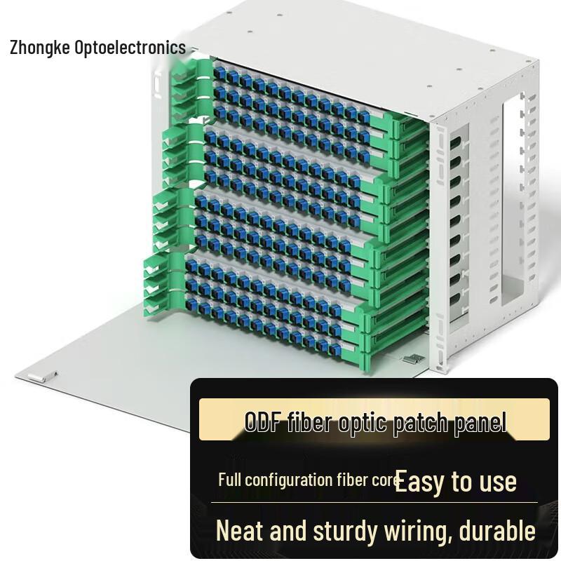 Zhongke Optoelectronics Rack-Mount ODF Fiber Optic Distribution Frame