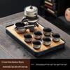 Cha Xun Automatic Rotating Ceramic Kung Fu Tea Set
