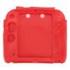 Handheld Game Console Silicone Cover for 2DS Soft  Ive Case Scratch Resistant with Top Bottom Screen  or