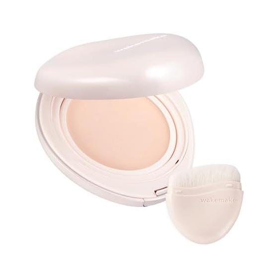 wakemake Water Glow Coating Balm 01 Rosy Porcelain Bescos Award-winning Korean Cosmetics Balm Foundation Glossy Skin Adhesion Moisturizing Bare Skin