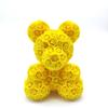3D Printed Rose Bear Desktop Ornament - Valentine's Day or Birthday Gift Souvenir