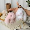 Adorable Rabbit Faux Fur Keychain Plush Doll Bag Charm