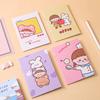 Lot de 4 Mini Carnets Mignons Dessins Animés 64K pour Enfants Étudiants Papier Lisse Portable Stylo Lisse Journal Prix Scolaires Et Cadeaux de Fête